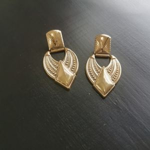 Vintage Cleopatra statement earrings